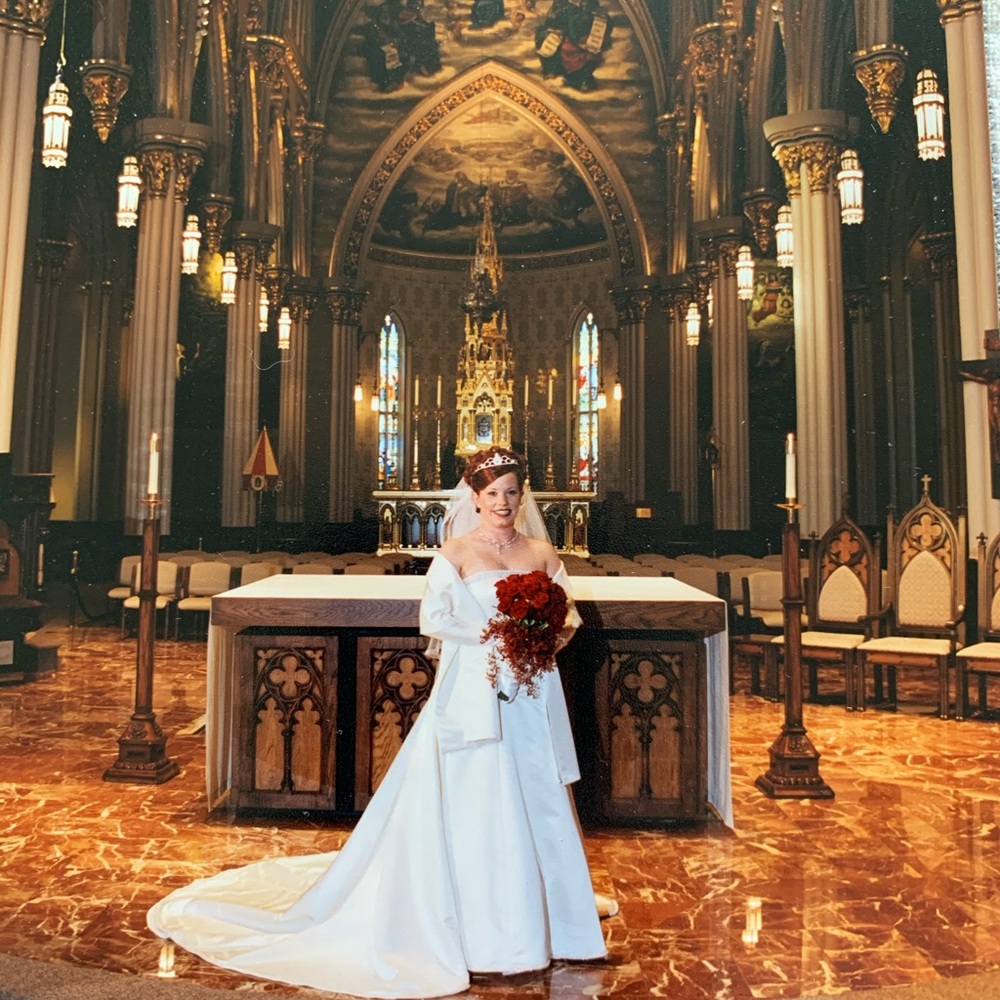 Paula Varsalona Couture Wedding Gown